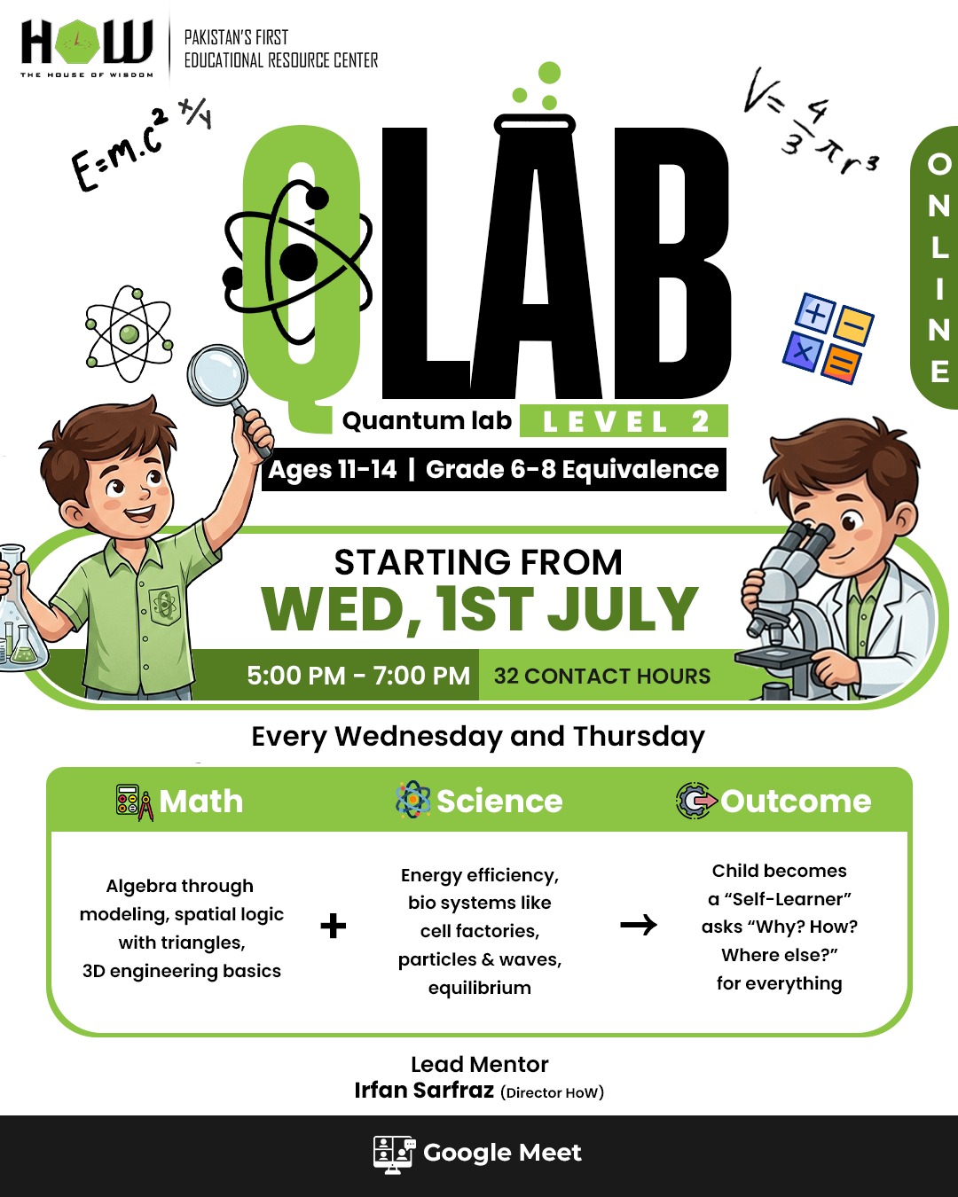 Q-lab Level 2: Modeling to Mastery program
